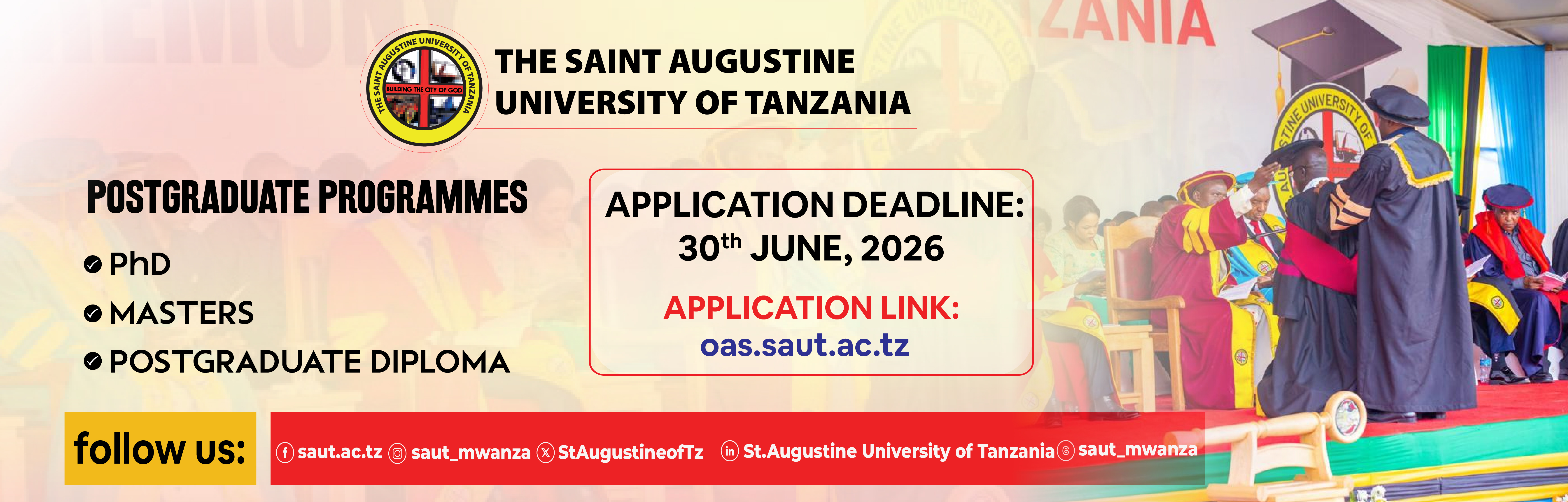 Call for Postgraduate Applications